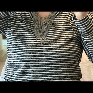 Fun sparkly two strand necklace